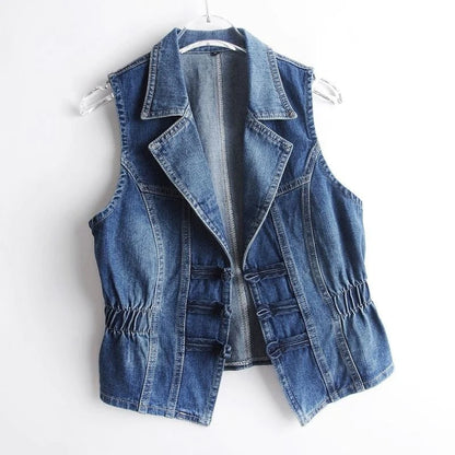 Emie Daly Celestial Denim Vest