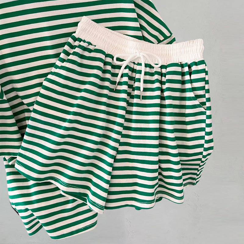 Emie Daly Striped Spring Set