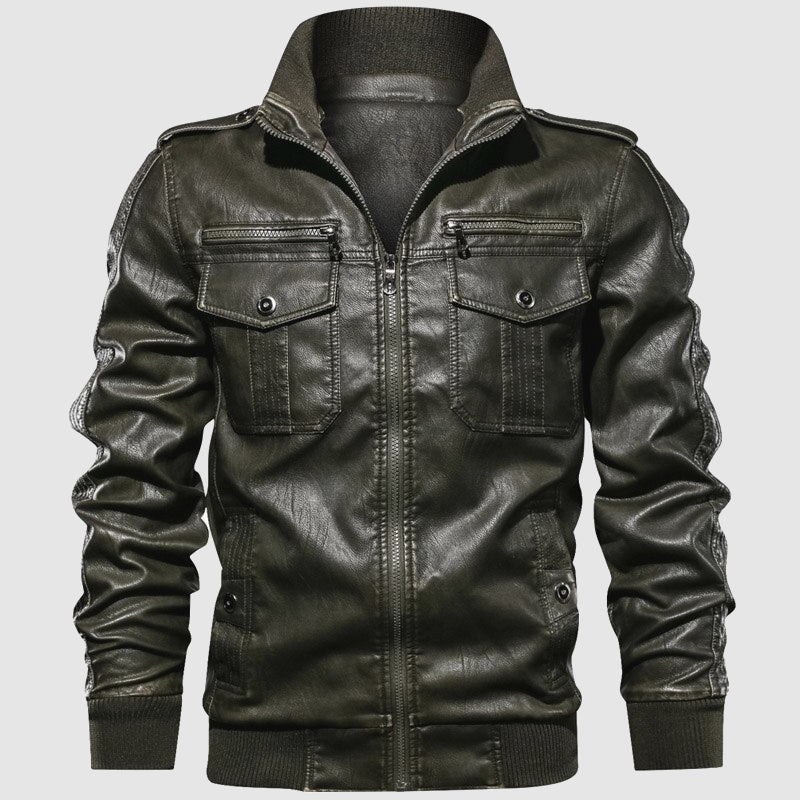 Engine Leather Jacket