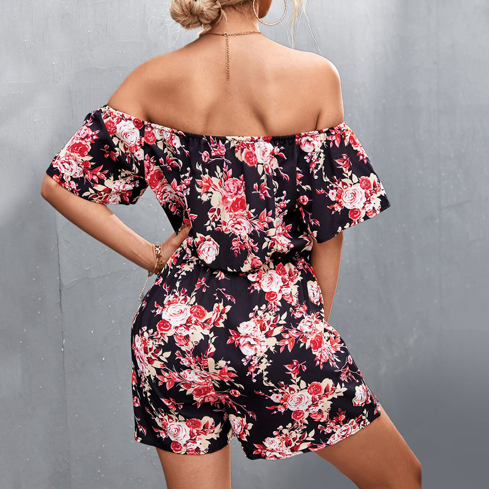 Floral Islander Summer Rompers