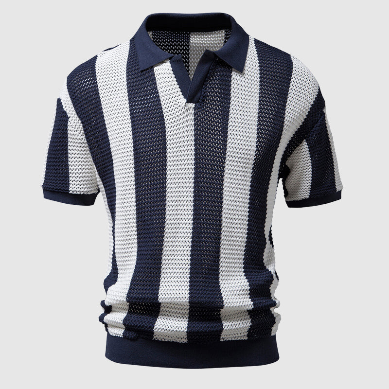 Franco Bianchi Manhattan Knitted Polo Shirt