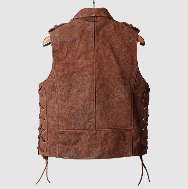 Frank Hardy Cowboy Genuine Leather Vest