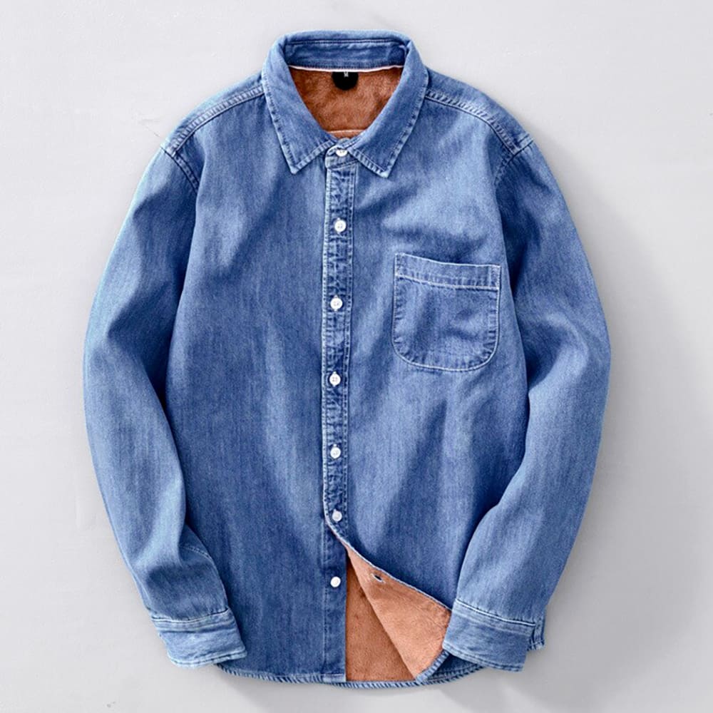 Frank Hardy Islander Denim Fall Shirt - Avxnue