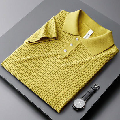 Frank Hardy Knitted Polo Shirt