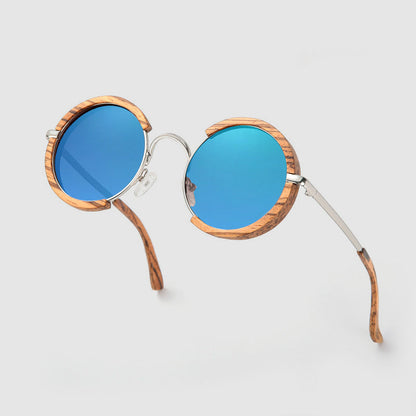 Geneva Zebrano Designer Sunglasses