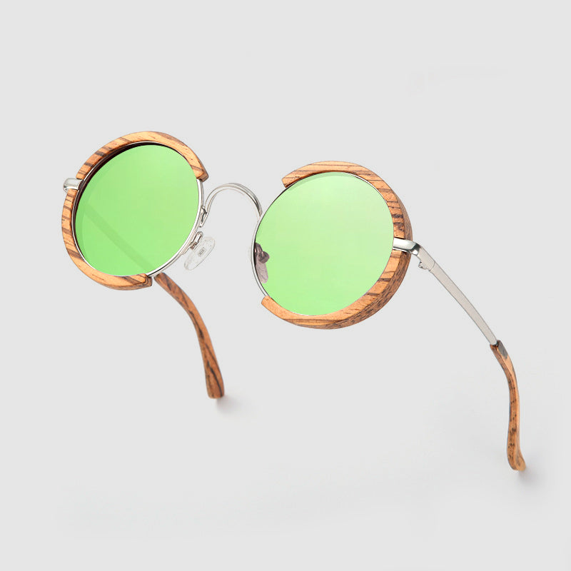 Geneva Zebrano Designer Sunglasses