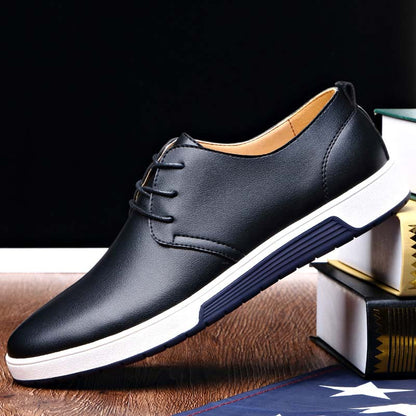 James Leather Oxfords Shoes