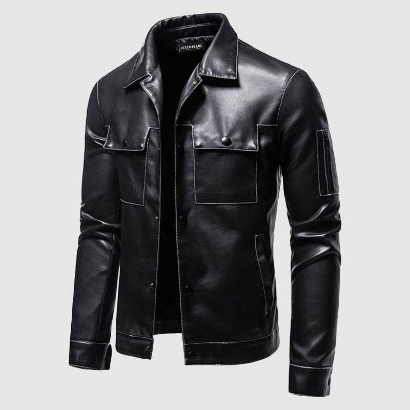 James Spring Leather Jacket