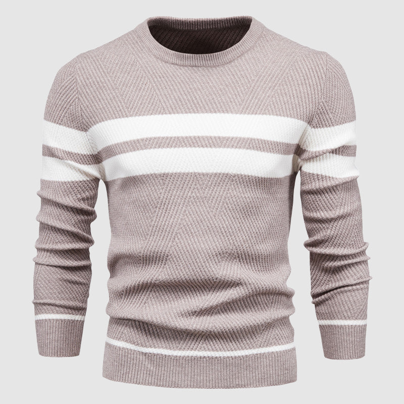 James Striped Knit Sweater