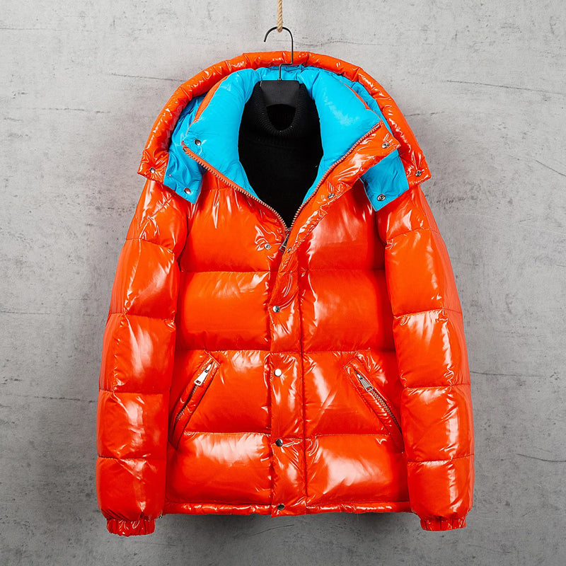 Jason Shiny Puffer Down Jacket