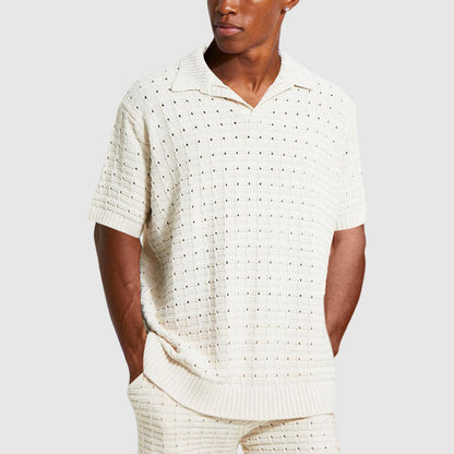 Miami Beach V-Neck Polo Shirt