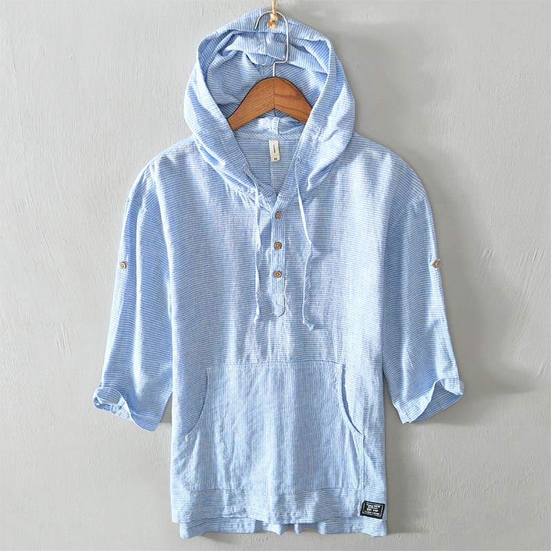 Sevilla Linen Hoodie