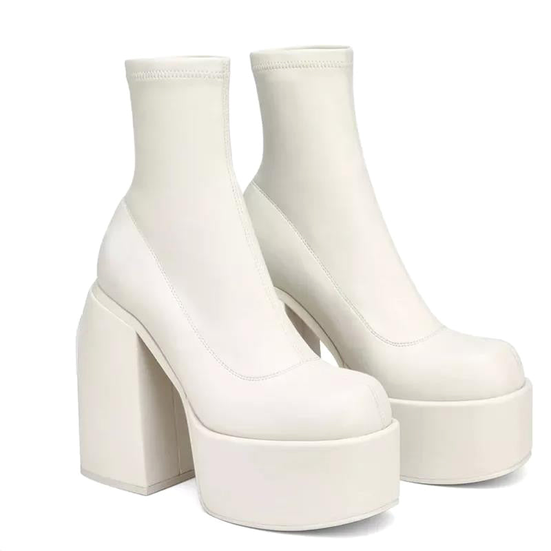 Sofia Tassou Platform Boots