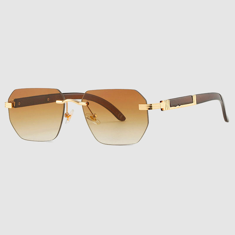 Tulum Gradient Rimless Sunglasses