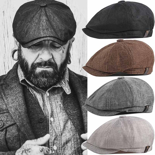 Vintage Newsboy Cap