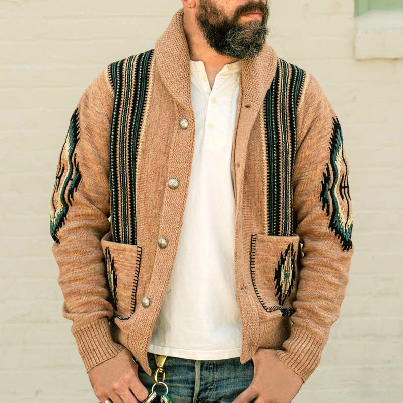 Wayne Vintage Wild West Cardigan